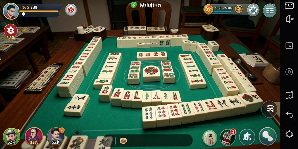 Screenshot gameplay <strong>5ZK</strong> menunjukkan desain ubin yang menarik dan antarmuka yang ramah pengguna.