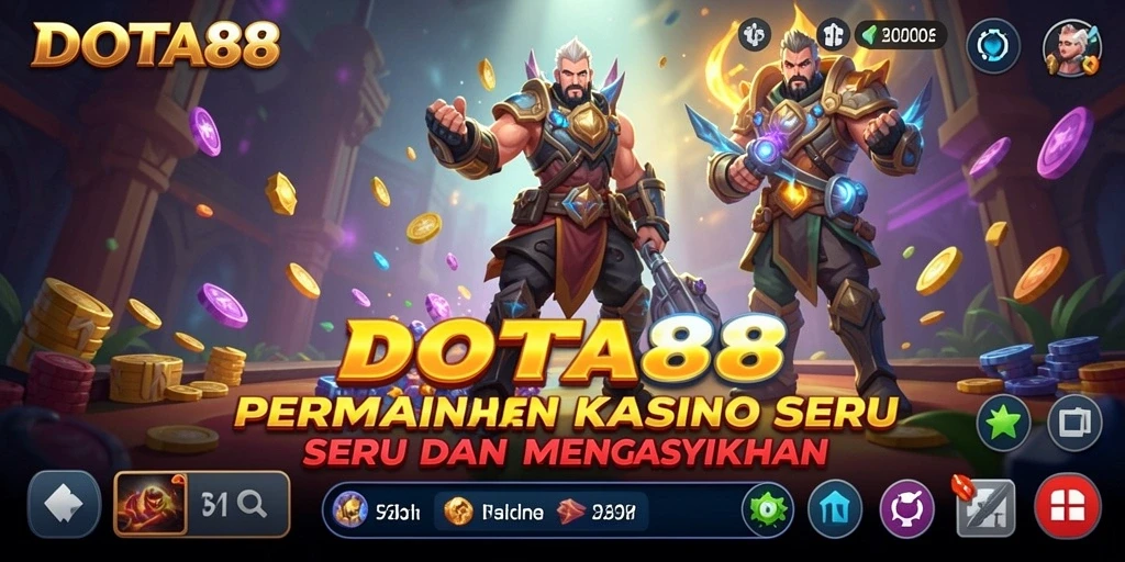 Screenshot gameplay DOTA88 menampilkan aksi kasino yang seru dan menarik.