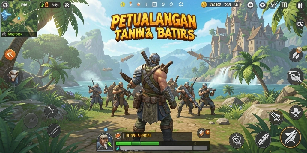 Gameplay FW66 yang menakjubkan dalam dunia terbuka.