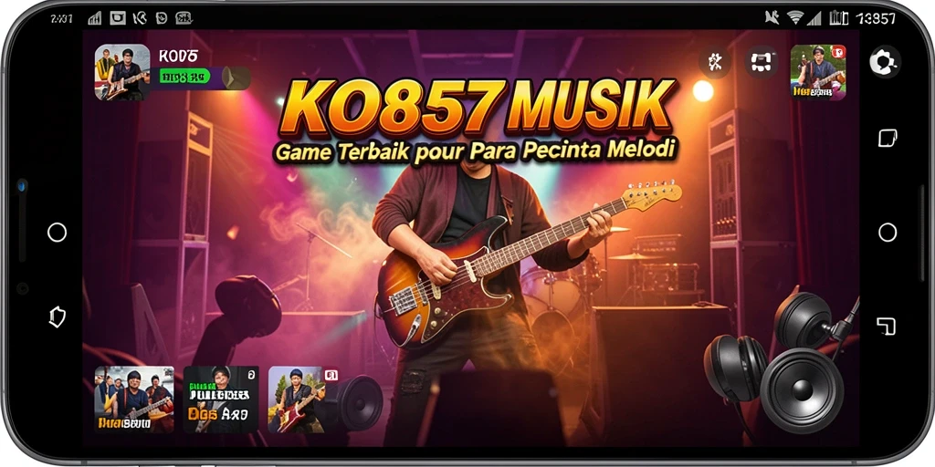 Tampilan gameplay KO857 yang penuh warna dan menarik.