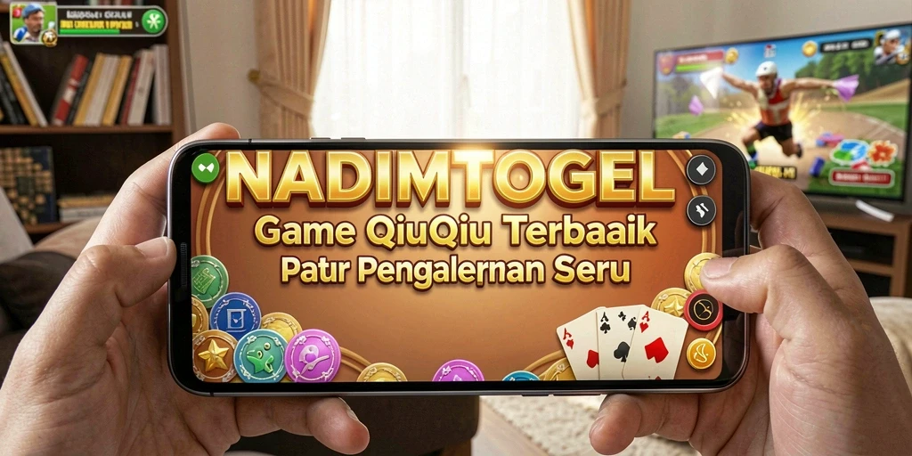 Tampilan screenshot game QiuQiu yang menarik dan interaktif.