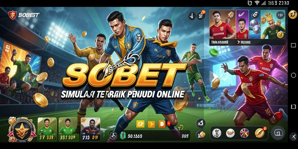 Screenshot SBOBET menampilkan gameplay menarik dengan pilihan taruhan.