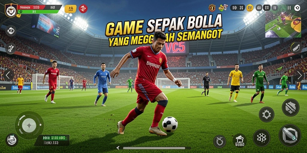 Tampilan menarik dari gameplay sepenuhnya di VC5.