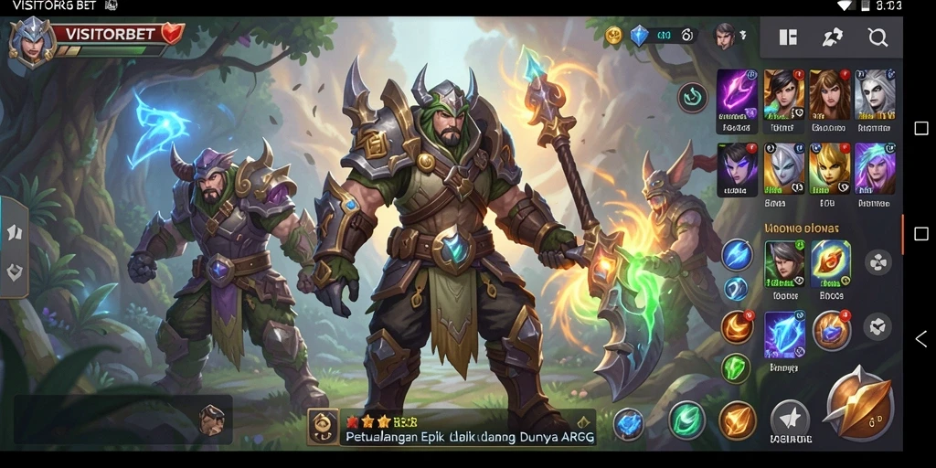 Gameplay seru di dunia fantasi VISITORBET